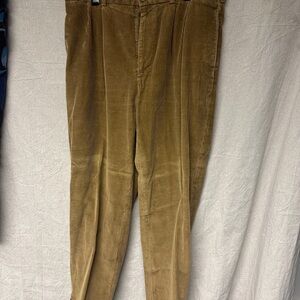 Brooks Brothers 40/32 Men's Brown Corduroy Pants Elliot